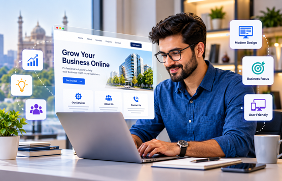 Business Website Design in Lucknow