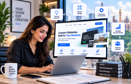 Custom Website Design in Lucknow