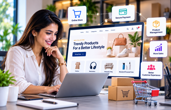 E-commerce Website Design in Lucknow